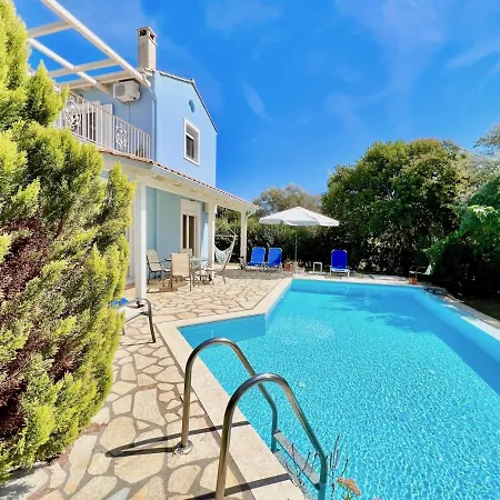 Villa Iolis With Private Pool By Dadovillas Lefkada City